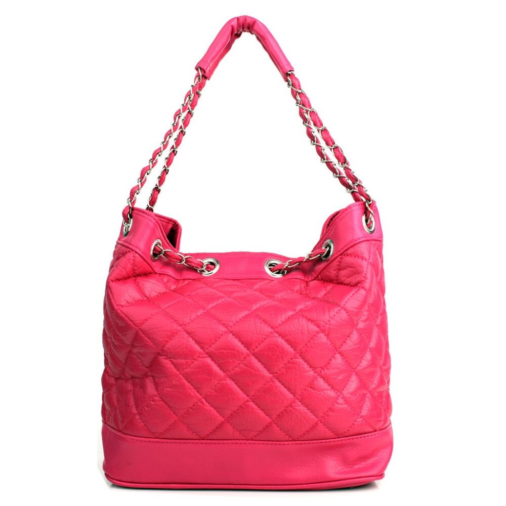 Hot Pink Shoulder Bag Large